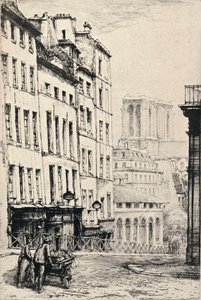 Rue de la Montagne-Ste Genevieve, 1915 by Charles Heyman