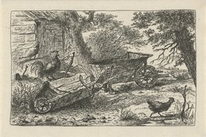Two Wheelbarrows