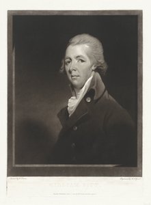 Portrait of Statesman William Pitt by Charles Howard Hodges