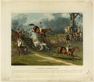 Saint Albans Steeplechase by Charles Hunt