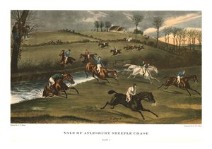 Vale of Aylesbury Steeple Chase, Plate 2, c1836, c1955