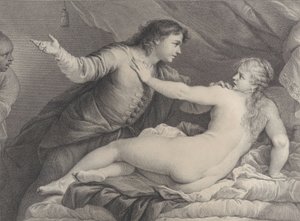 Tarquin and Lucretia, 1752 by Charles Hutin