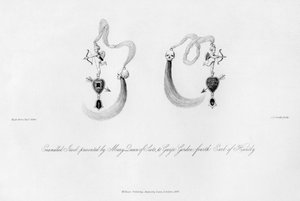 Enamelled jewel presented by Mary Queen of Scots, to George Gordon by Charles J. Smith