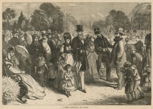 A summer afternoon in Kew Gardens, London by Charles J. Staniland