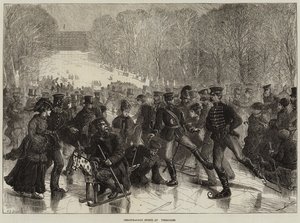 Christmas-Day Sports at Versailles by Charles J. Staniland
