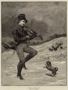 Keeping Himself Warm by Charles J. Staniland
