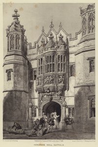 Hengrave Hall, Suffolk by Charles James Richardson