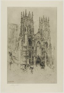 York Cathedral by Charles John Watson
