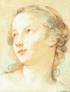 The Head of a Girl looking to the left