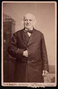 Portrait of Rev. Samuel Kramer 1808-1891