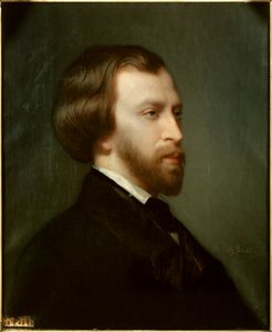 Portrait of Alfred de Musset by Charles Landelle