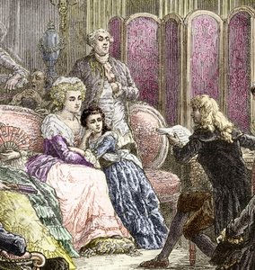 The Salon of Suzanne Curchod and Madame Necker