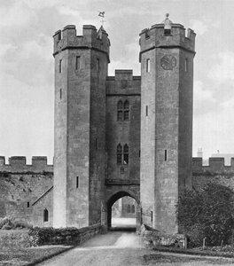 Across the Moat--The only Entrance