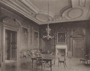 Belton House, Grantham, the Dining Room by Charles Latham