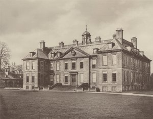Belton House, Grantham, the Entrance Front by Charles Latham