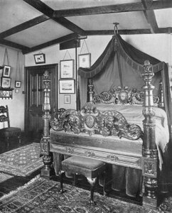 Carved Bedstead in the Green Room