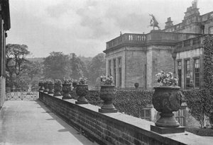Carved Stone Vases, East Terrace by Charles Latham