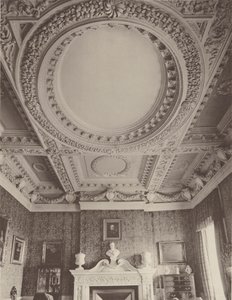 Coleshill, Berkshire, Interior of Saloon by Charles Latham