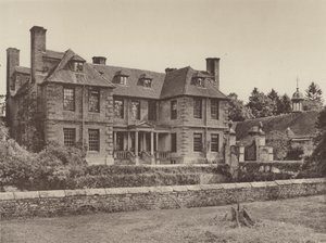 Groombridge Place, Sussex, the West Front by Charles Latham