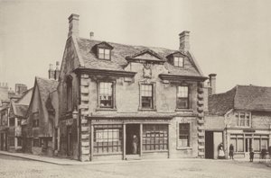 Houses at Stamford, Lincolnshire, Market Place by Charles Latham