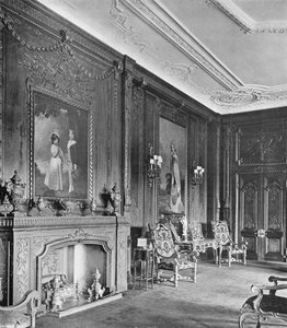 Knowsley Hall: The Oak Drawing Room by Charles Latham