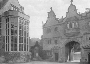Stanway: The Forecourt and Gate House by Charles Latham