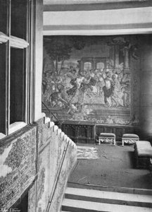 Tapestry on the Staircase