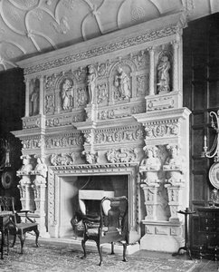 The Chimney-Piece in the Drawing Room, South Wraxall Manor (from 