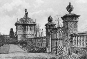 The East Garden-House and the Forecourt Gates by Charles Latham