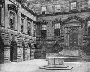The East Side of the Quadrangle by Charles Latham