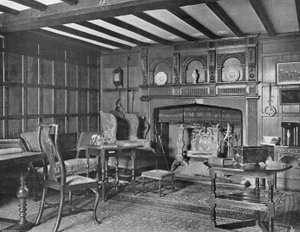 The Entrance Chamber of the House of the Chaloners by Charles Latham