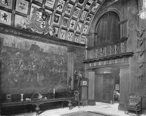 The Fresco, North Corner of the Hall by Charles Latham
