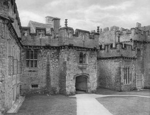 The Hall Porch in the Courtyard