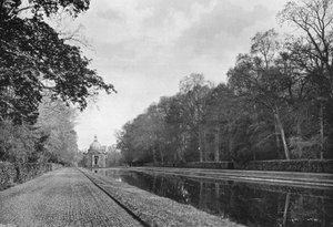 The Long Canal and Pavilion by Charles Latham