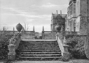 The Terrace Stairway from the Sunk Privy Garden by Charles Latham