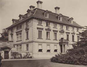 Thorpe Hall, Peterborough, the South Front by Charles Latham