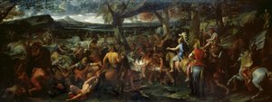 Alexander and Porus, at the Battle of Hydaspes
