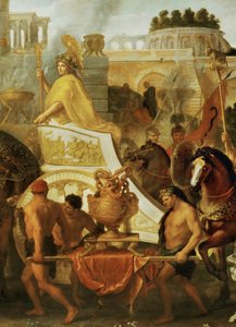 Alexander the Great enters Babylon