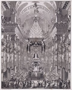 Mausoleum of the Oratoire du Louvre, Rue Saint-Honore, in Memory of French Statesman Pierre Seguier, May 1672 by Charles Le Brun