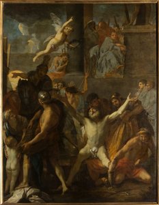 The Crucifixion of Saint Andrew by Charles Le Brun