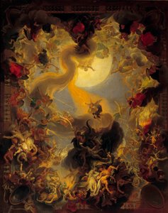 The Fall of the Rebel Angels by Charles Le Brun