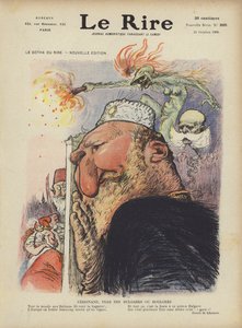 Caricature of Tsar Ferdinand I of Bulgaria (Illustration for Le Rire)