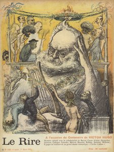 Centenary of the Birth of Victor Hugo, Illustration for Le Rire
