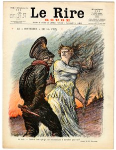 Cover of The Red Laughter, Satirical in Colors by Charles Leandre