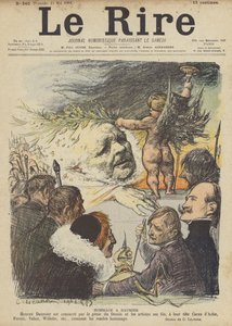 Homage to Honore Daumier, Illustration for Le Rire