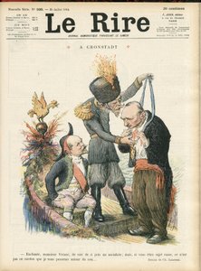 Illustration of Charles Leandre for the Cover of Le Lire, 25/07/14 - 