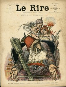 Illustration of Charles Leandre for the Cover of Le Rire by Charles Leandre