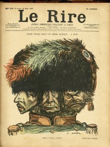 Illustration of Charles Leandre for the Cover of Le Rire by Charles Leandre