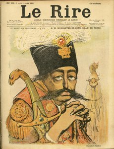Illustration of Charles Leandre for the Cover of Le Rire by Charles Leandre