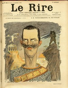 Illustration for the Cover of Le Rire by Charles Leandre
